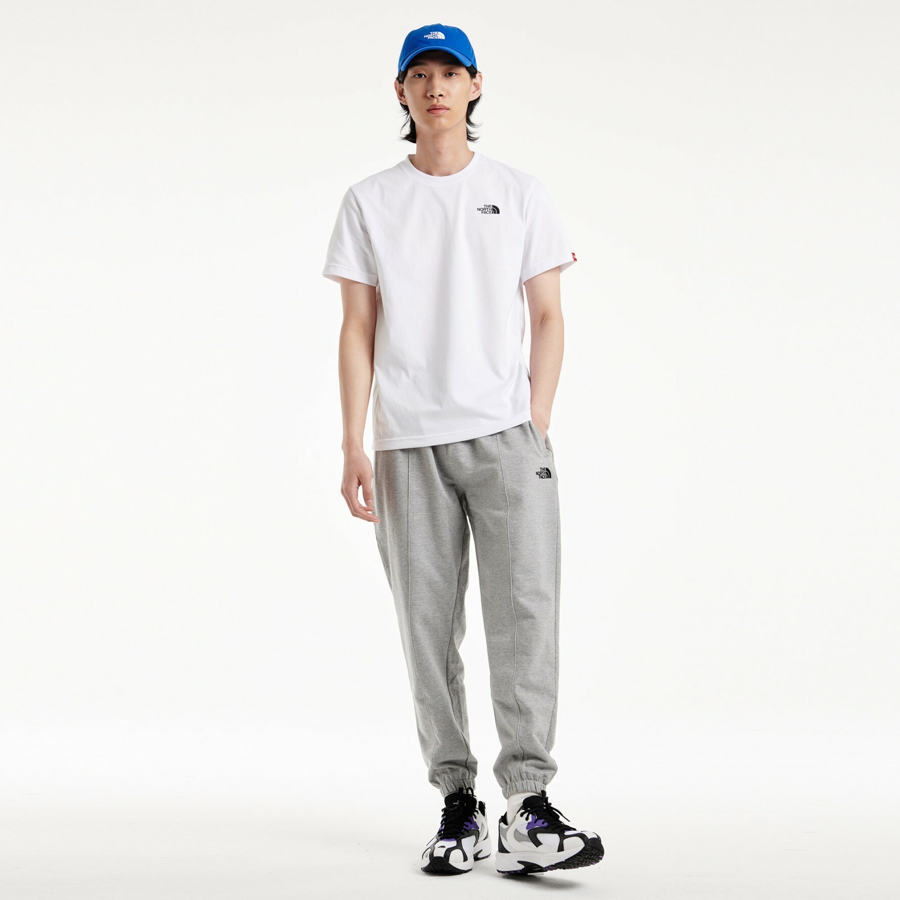 THE NORTH FACE COMFY JOGGER 慢跑 運動 縮口褲 長褲 深灰 NP6KN04L