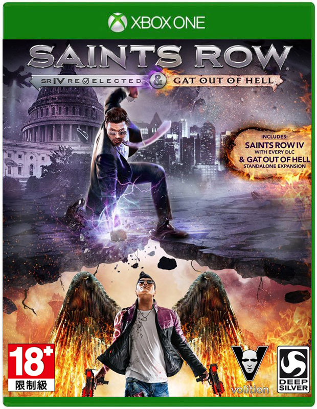 XBOX ONE 黑街聖徒 4：再次當選 英文版