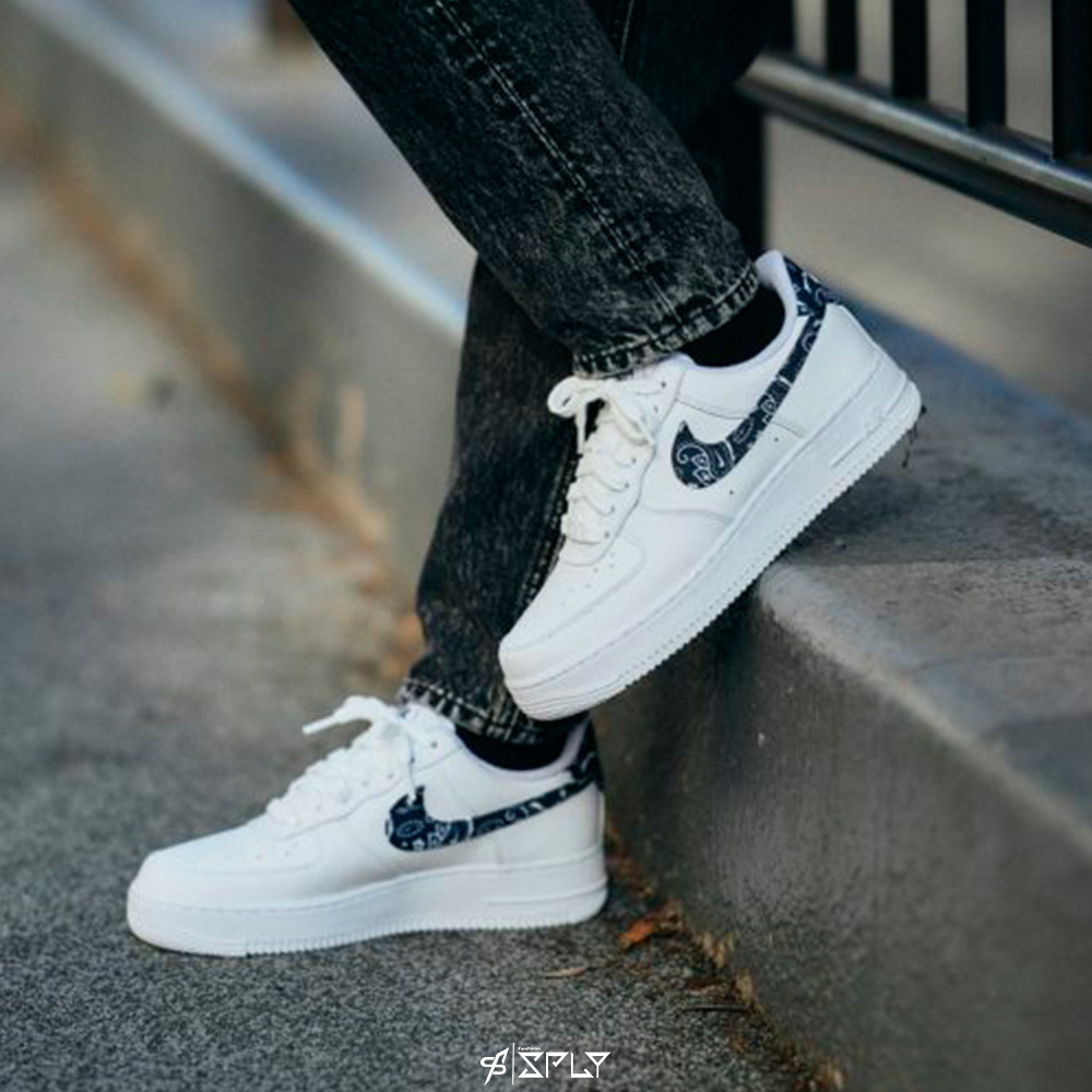 Nike Air Force 1 Low '07 Black Paisley 黑白 變形蟲 DH4406-101