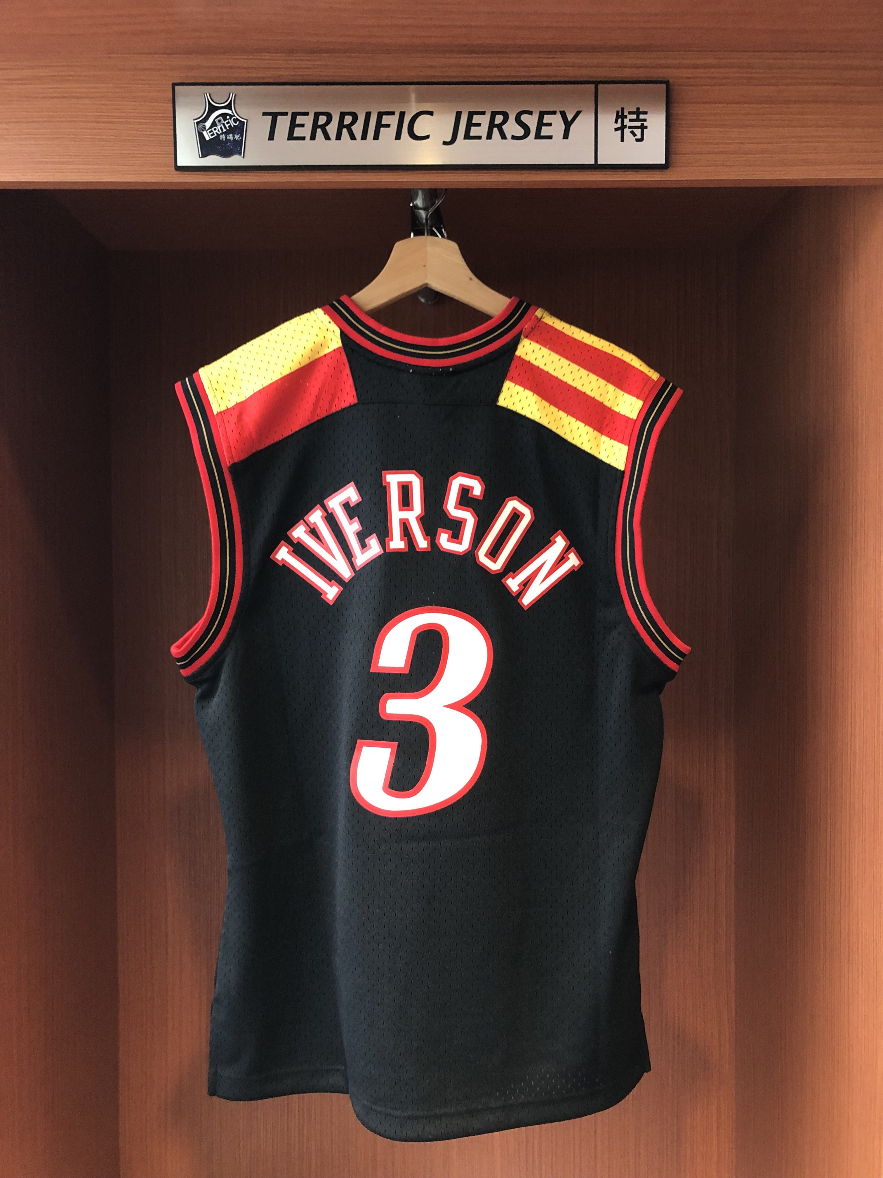 NBA球衣 Allen Iverson 費城七六人 2006歐洲賽 15-16 M&N Swingman G2 球迷版 熱轉印 全新