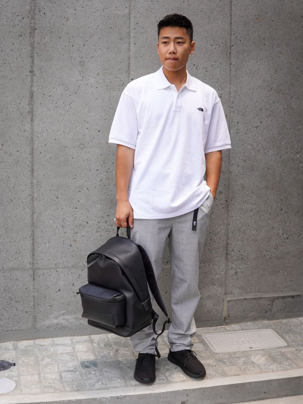 日本TNF 速乾polo衫