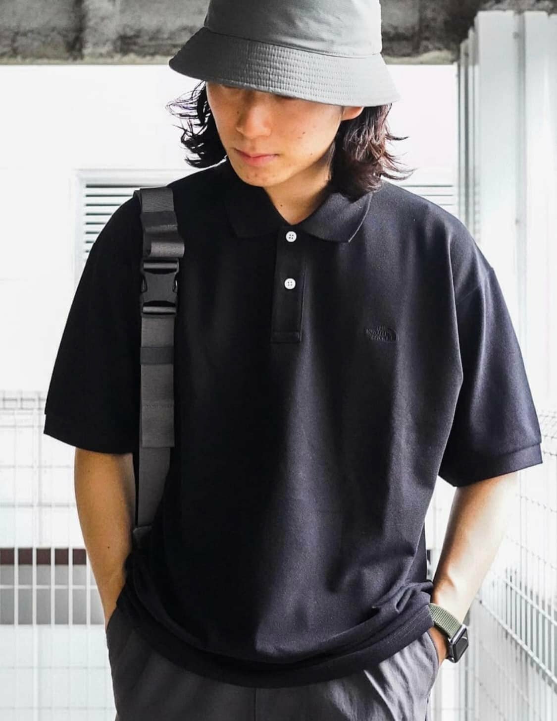 日本TNF 速乾polo衫