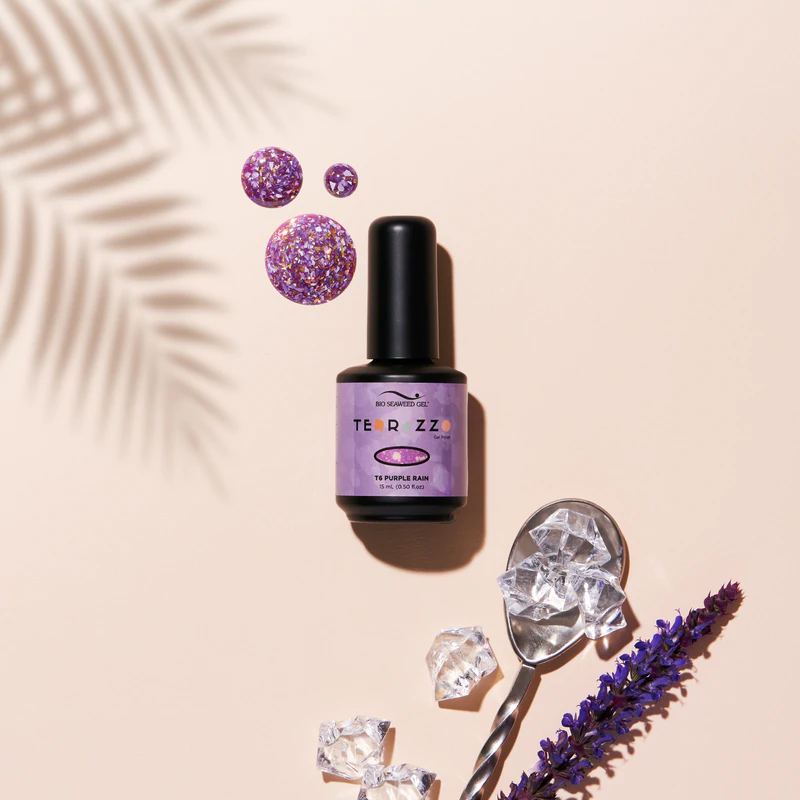 Bio Seaweed Gel T6 PURPLE RAIN 天然無毒Gel甲油