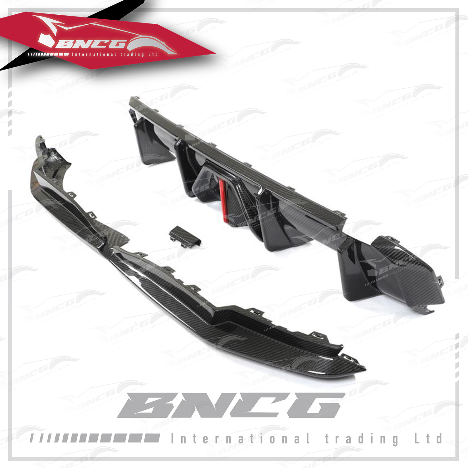 寶馬 BMW M4 G82 G83 卡夢 乾碳纖維 外觀件 空力套件 JC款 雙邊雙出 後導流 後下巴 含包角