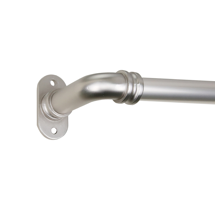 15.7mm│復古工業│伸縮窗簾桿架│2尺寸│4色