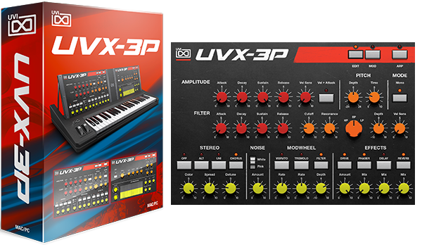 Uvox Machine 80年代日本合成器取樣音源 UVI UVX-3P Plugin (序號下載版)