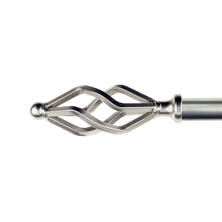 20.7mm│幾何藝術│伸縮窗簾桿架│2尺寸│2色