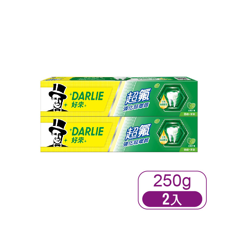 【好來】超氟潔齒牙膏 250g (2入)