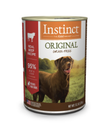 INSTINCT® ORIGINAL 無穀物牛肉犬罐13.2OZ