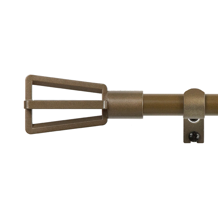 15.7mm│簡約格調│伸縮窗簾桿架│2尺寸│4色