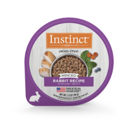 INSTINCT® ORIGINAL 無穀物貓用 兔肉 免治杯杯主糧 3.5 oz