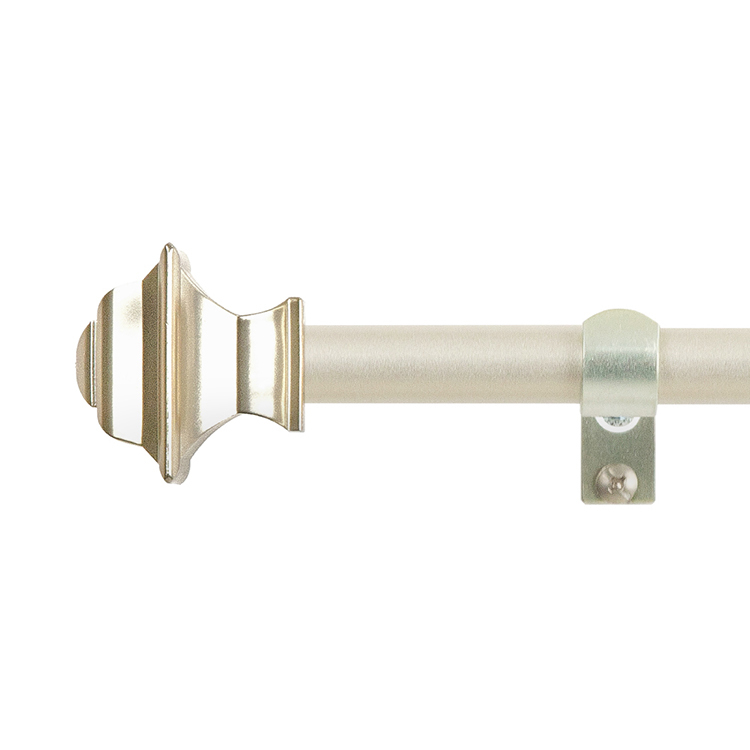 15.7mm│幾何變化│伸縮窗簾桿架│2尺寸│4色