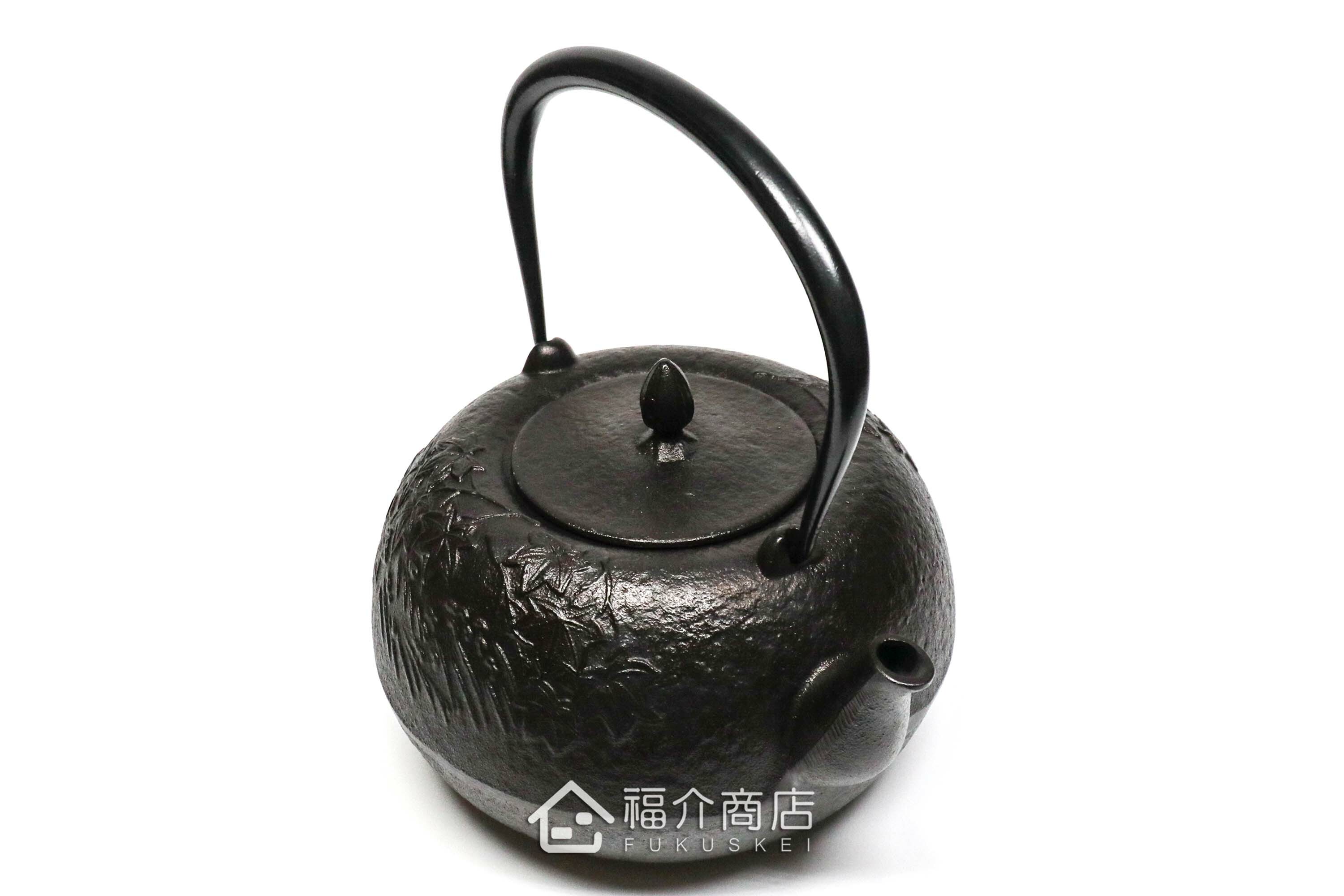 黑色的泡茶煮水鐵壺