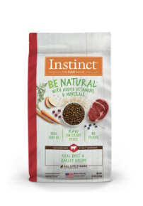 INSTINCT® 低穀物配方全犬糧牛肉大麥乾糧 4.5LB/25LB