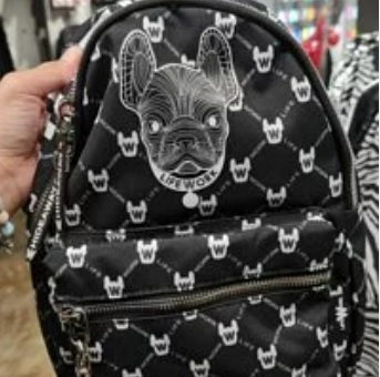 [S] LIFEWORK NEW RADOC LOGO SYMBOLIC MINI BAG,PATTERN BLACK LW225BG301-4, LW225BG30191F (SLW14)