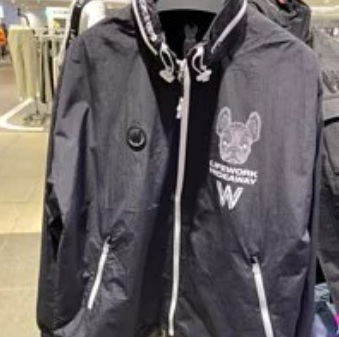 [S] LIFEWORK WINDBREAKER,BLACK, LW202JP120-1-40 (SLW16)