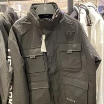 [S] LIFEWORK WINDBREAKER,BLACK, LW201PJ370-1-40 (SLW18)