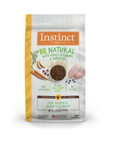 INSTINCT® 低穀物配方全犬糧雞肉糙米乾糧 4.5LB / 25LB