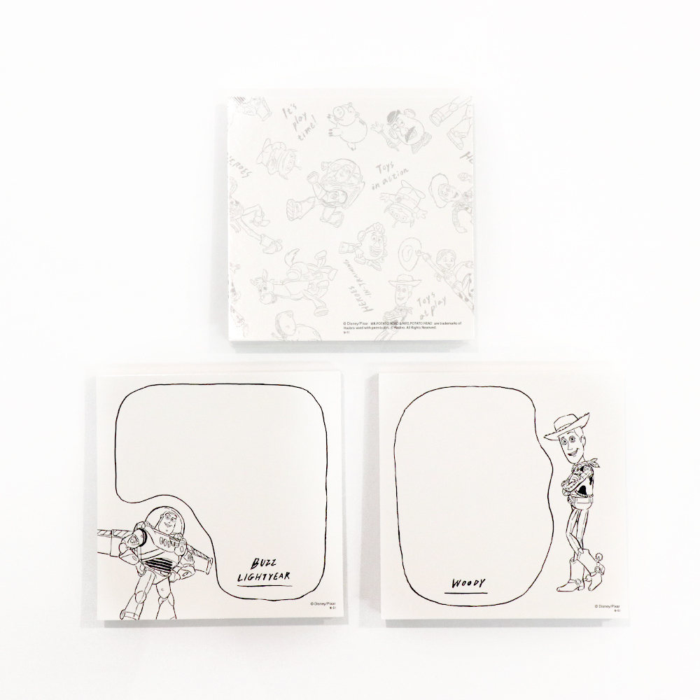 日本 3coins x Toystory Memo紙