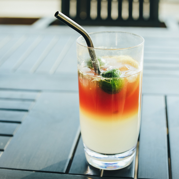 Keith 鎧斯 純鈦環保斜口彎吸管 7mm 附清潔刷 附收納袋 環保吸管/好攜帶/餐具/登山露營/郊山健行 52KEITI3701