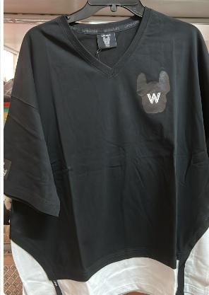[S] LIFEWORK LAYERED T-SHIRT,BLACK, LW222TS844-1-40 (SLW37)
