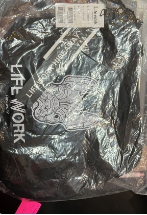 [S] LIFEWORK TWO WAY LADOK REVERSIBLE BUCKET BAG,BLACK, LW225BG071-1-40 (SLW39)