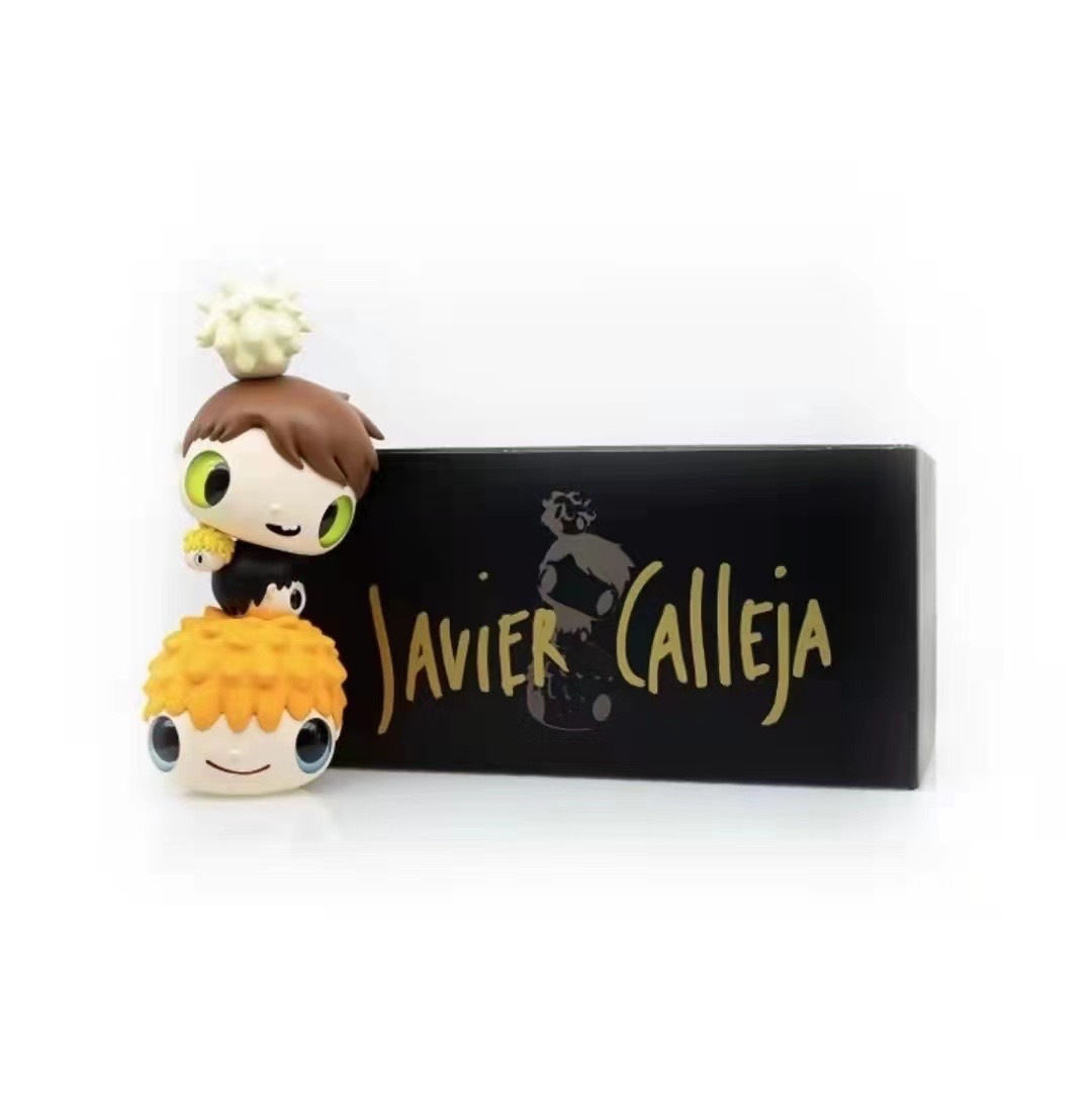 Javier Calleja 大眼仔 東京個人展「MR.GÜNTER THE CAT SHOW」限量雕塑 Edition Sofubi 「Heads (ver.2)」