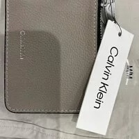 [S] CALVIN KLEIN MINI TOP ZIP WALLET, GREY 37200490852, 194998955609 (SCK20)