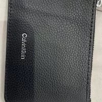 [S] CALVIN KLEIN MINI TOP ZIP WALLET, BLACK 37200490010, 194998955593 (SCK21)