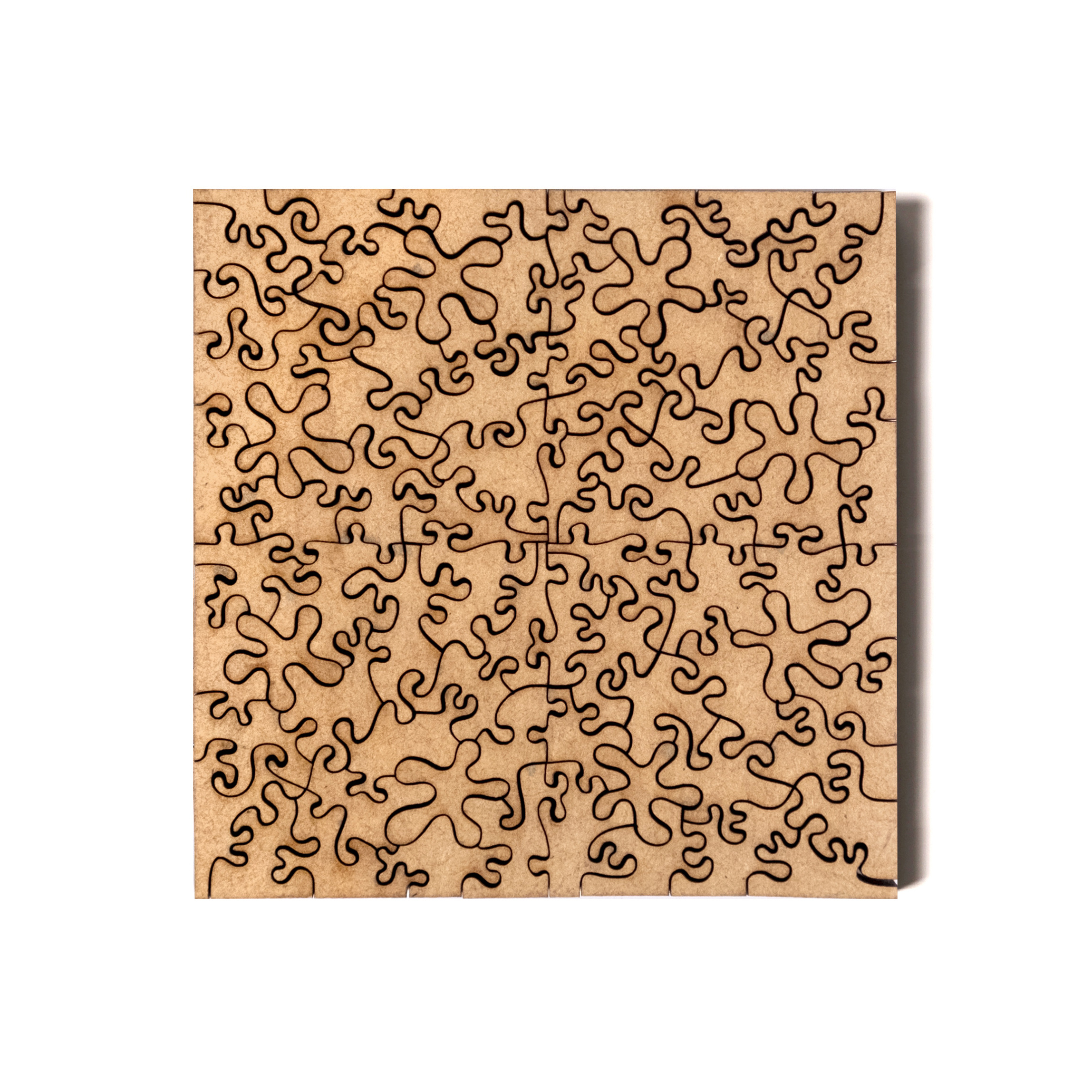 花磚木質拼圖-R款