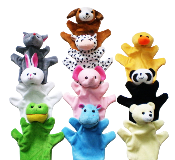 十二生肖動物毛絨手偶  (1pcs)11560