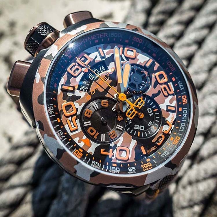 BOLT 68 系列  沙哈拉迷彩計時碼錶