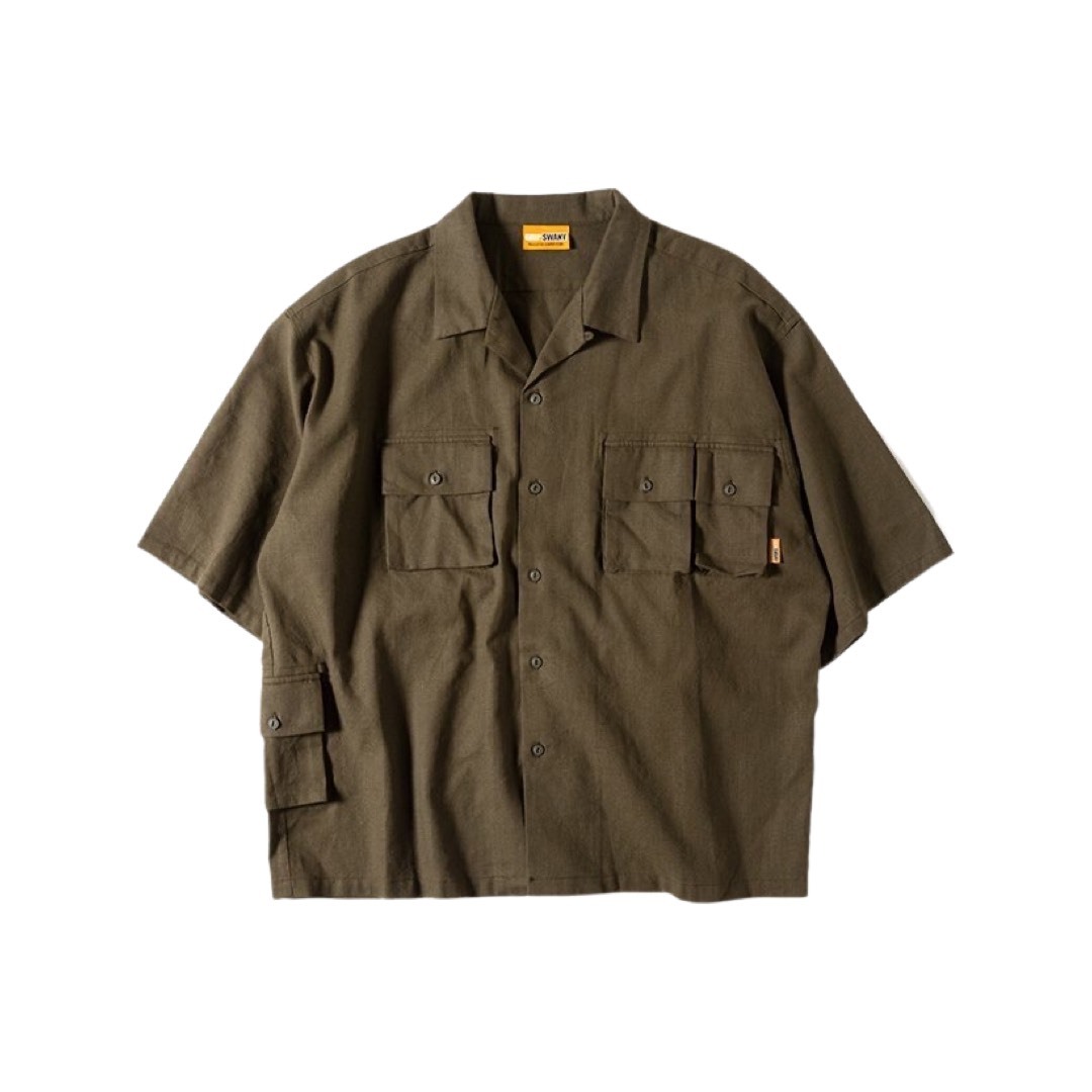 GRIP SWANY - GSS-33 CAMP HEMP SHIRT2.0 / 2 COLORS