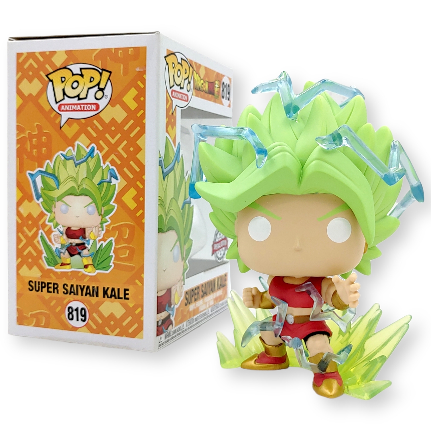 FUNKO POP<龍珠超>超級撒亞人甘兒(爆氣)-No.819