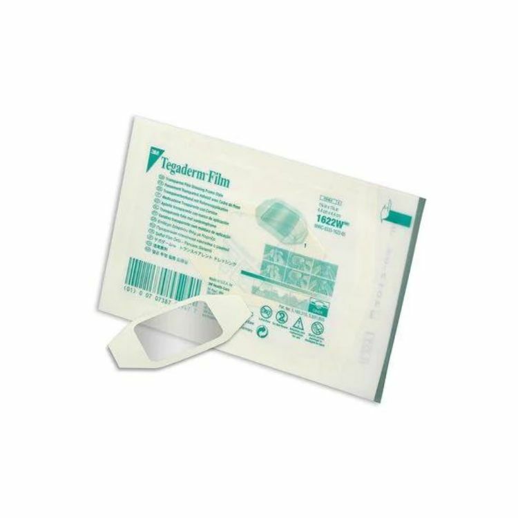 3M - Tegaderm 1622W Transparent Dressing W/Pad (4.4 x 4.4cm) | 100's