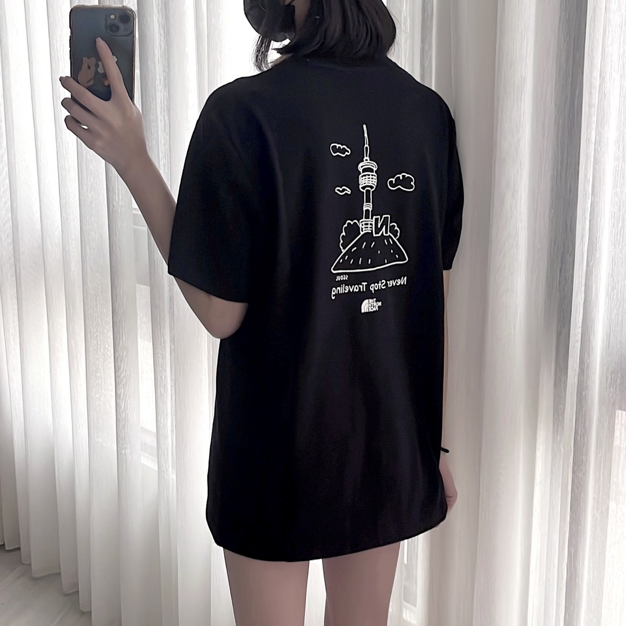 The north face CITY TRAVEL短TEE