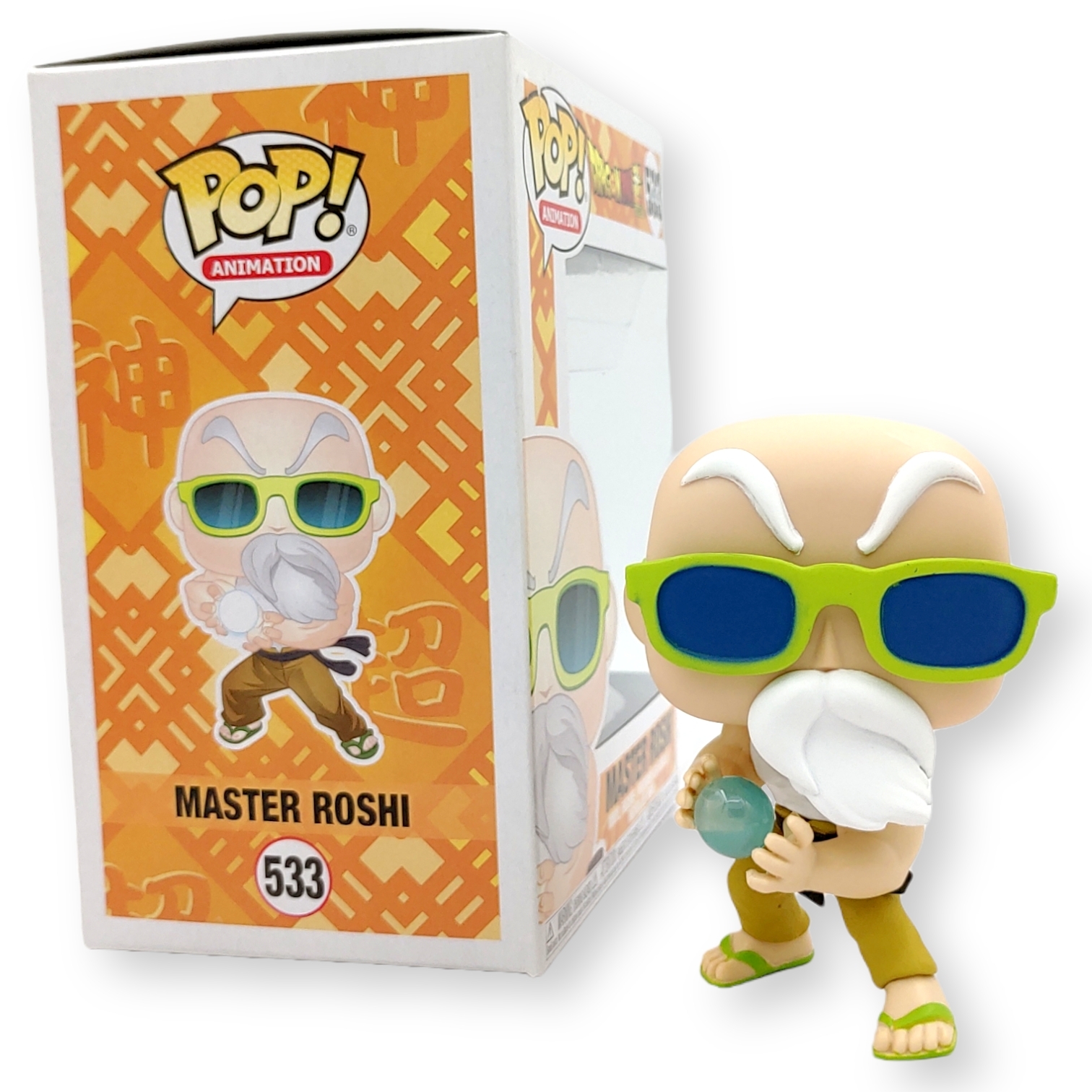 FUNKO POP<龍珠超>龜仙人(全力龜波氣功)-No.533