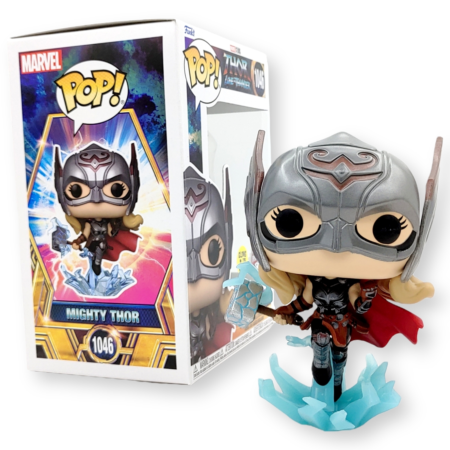 FUNKO POP<雷神奇俠4:愛與雷霆>神威雷神(夜光版)-NO.1046