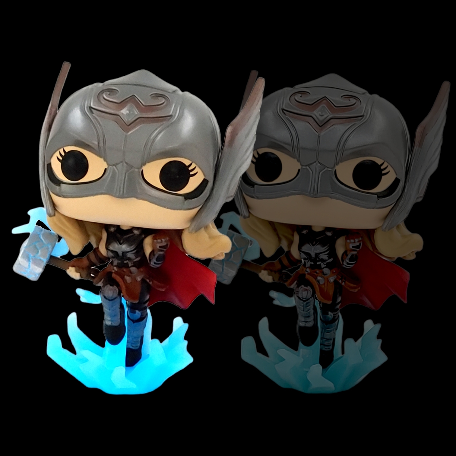 FUNKO POP<雷神奇俠4:愛與雷霆>神威雷神(夜光版)-NO.1046