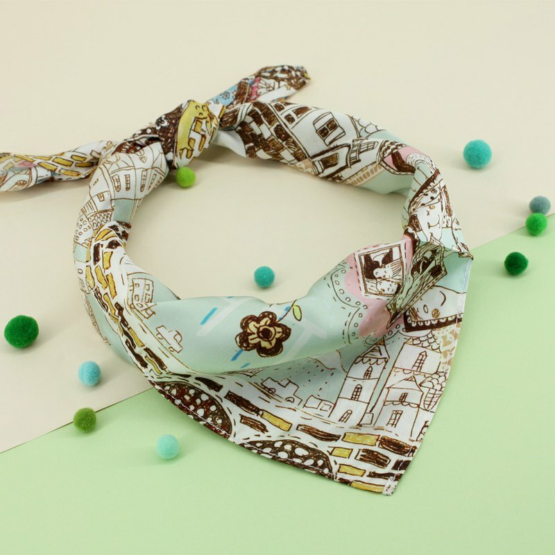 STEPHY 喜樂小絲巾禮盒套裝