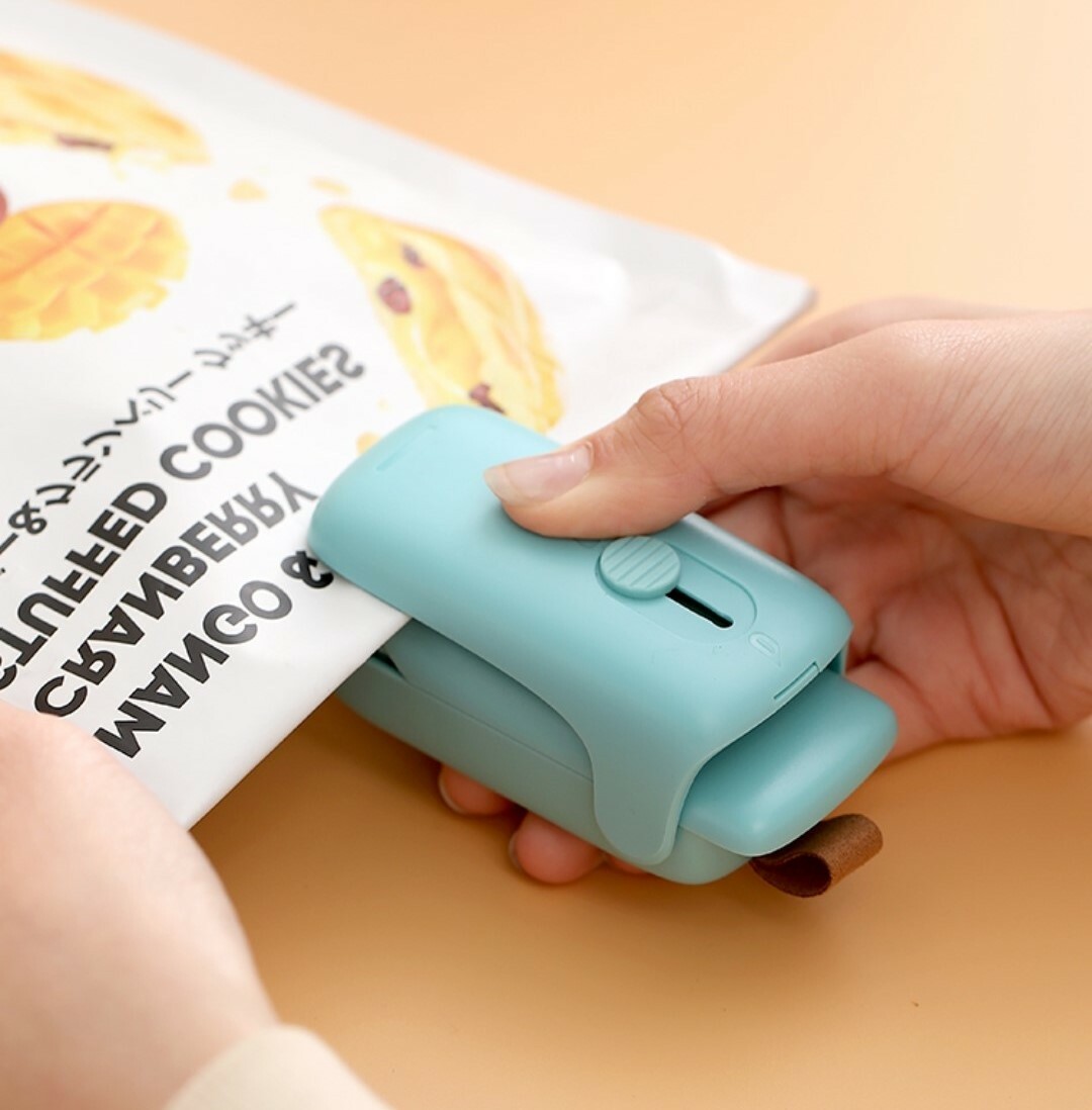 迷你型家用零食封口機(附贈電池)