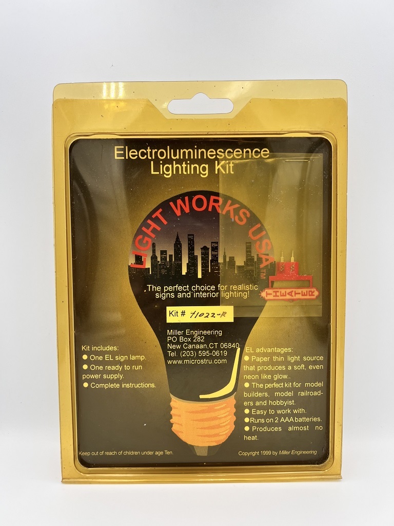 Micro Structures 41022-R Theater 電影院 小型霓虹燈招牌