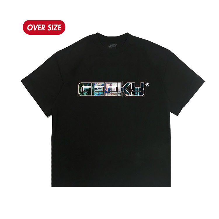 GEEKY 東京蘿莉短T-黑