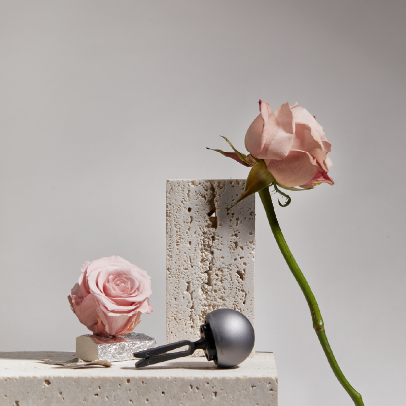 英國 L'Original 精品車用香氛套裝｜太空銀｜琥珀與玫瑰