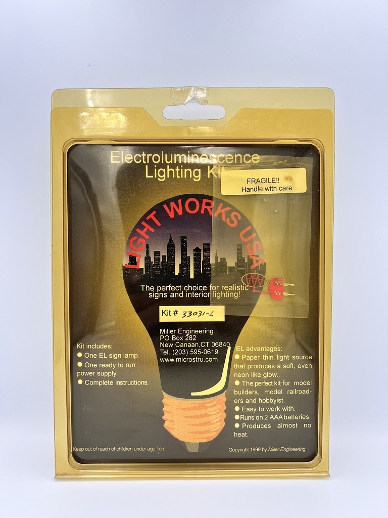 Micro Structures 33031-L AAA 霓紅燈.會亮