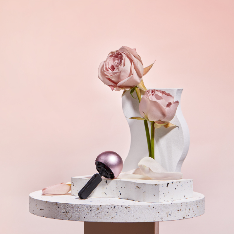 英國 L'Original 精品車用香氛套裝｜玫瑰金｜大馬士革玫瑰與蜂蜜