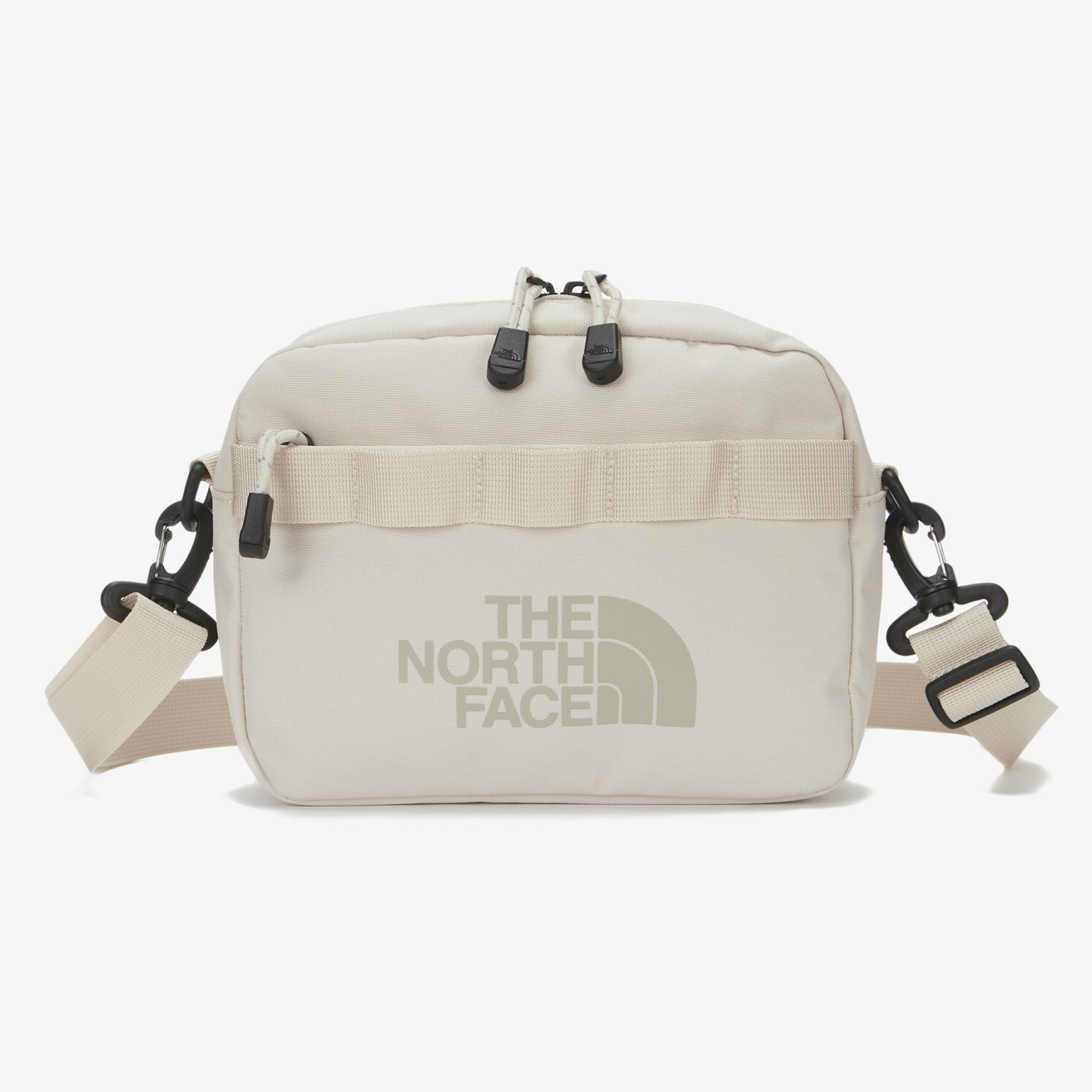 THE NORTH FACE 白標限定 LOGO CROSS BAG 側背包 斜背包 白 NN2PN57K
