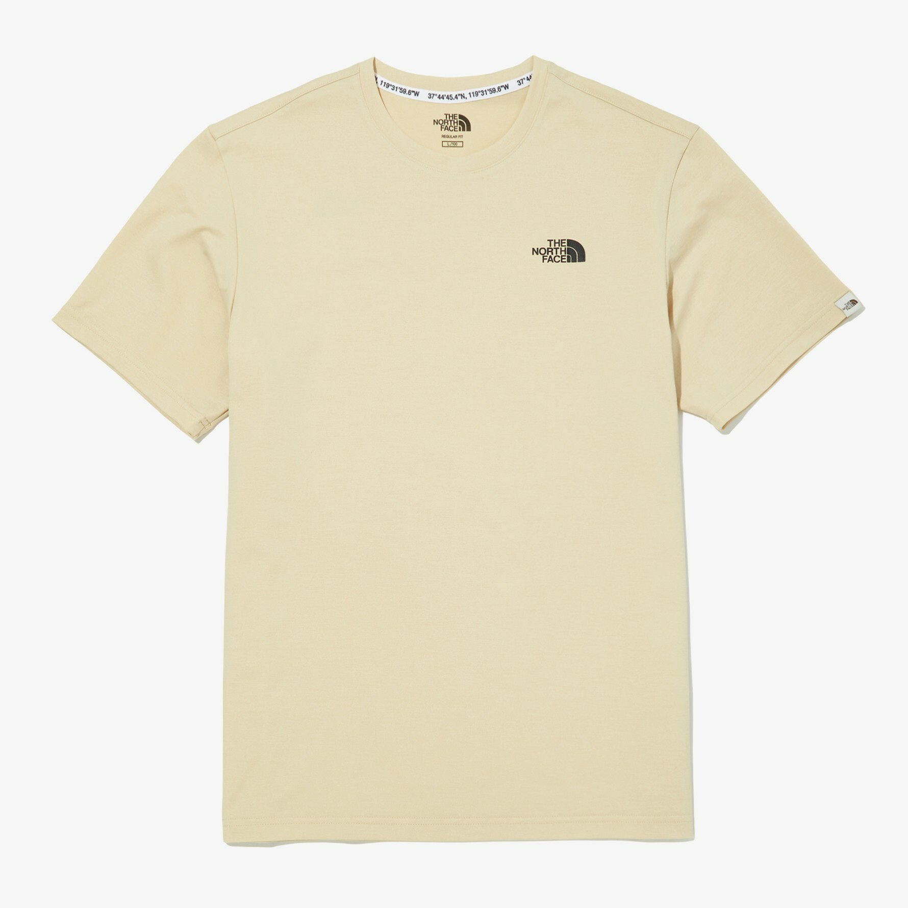 THE NORTH FACE 白標限定 STINSON 短袖 短T 米黃色 NT7UN09L