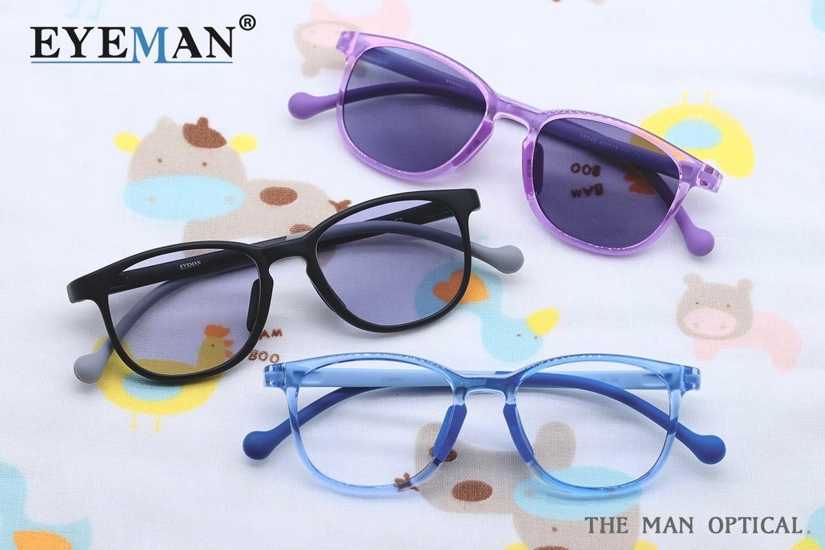EYEMAN UV420抗藍光變色兒童眼鏡