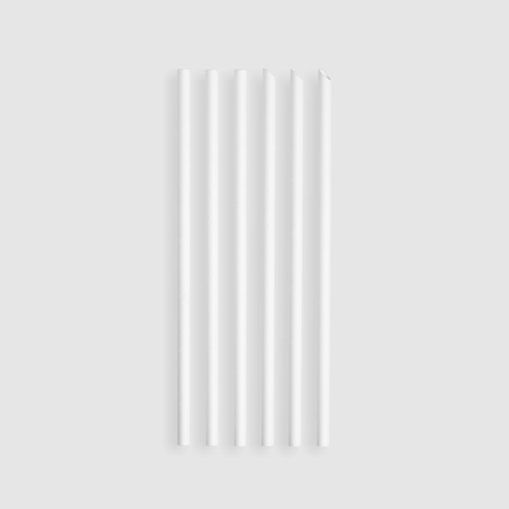 IN紙吸管 6mm 純白